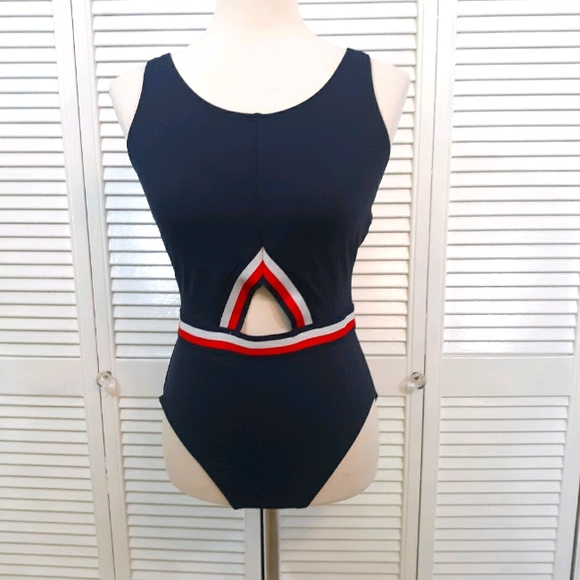 Tommy Hilfiger Other - Tommy Hilfiger Americana vtg swimsuit sz 12 *8